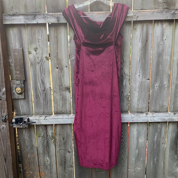 ASOS velour dress sz. 8 - Picture 1 of 2